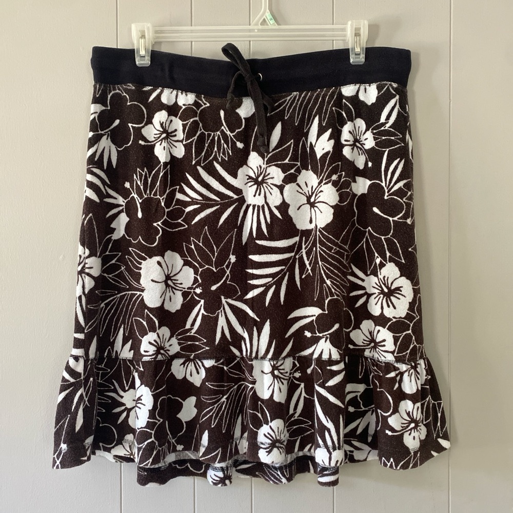 vtg old navy terry cloth skirt